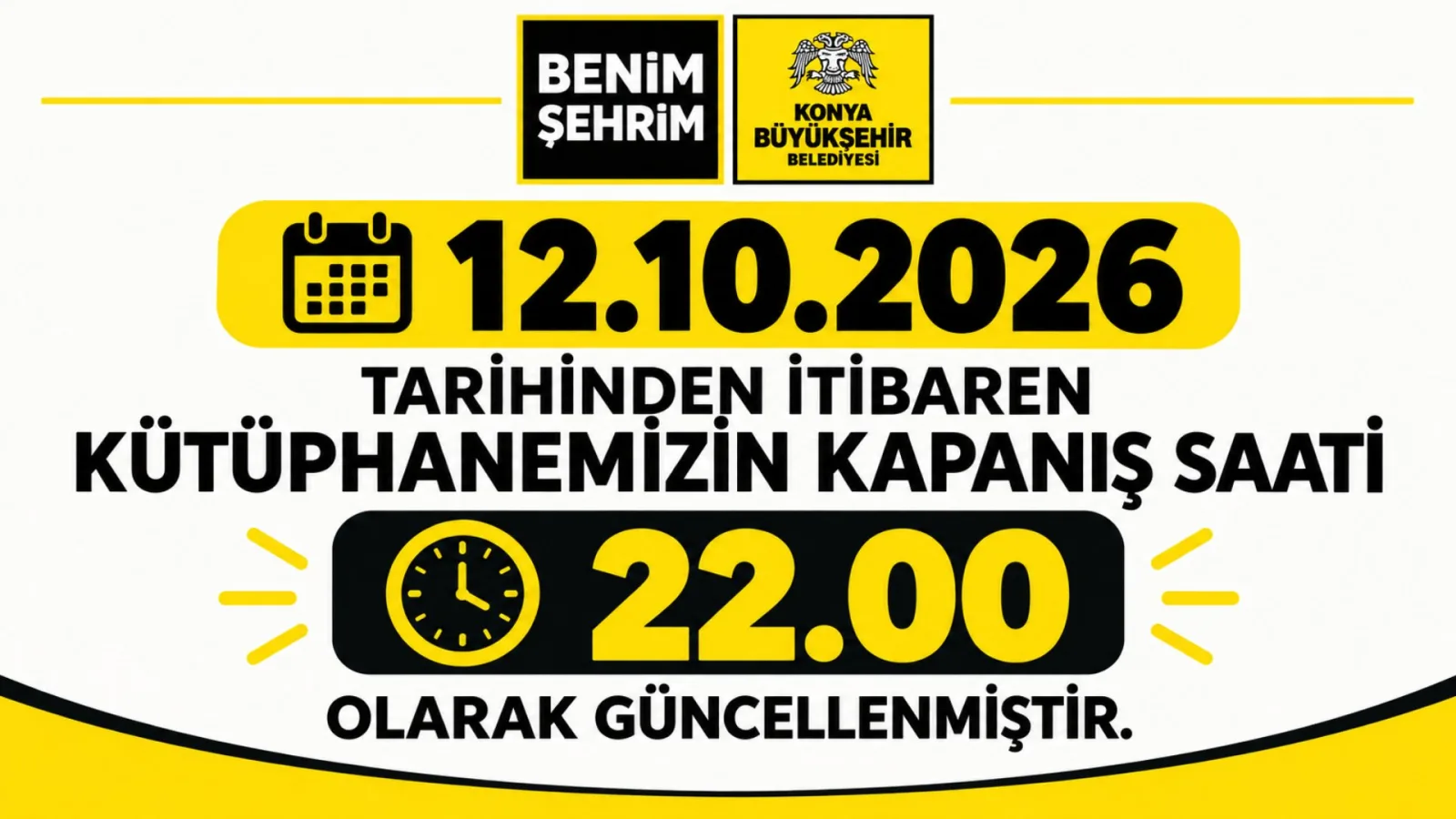 KAPANIŞ SAATMİZ