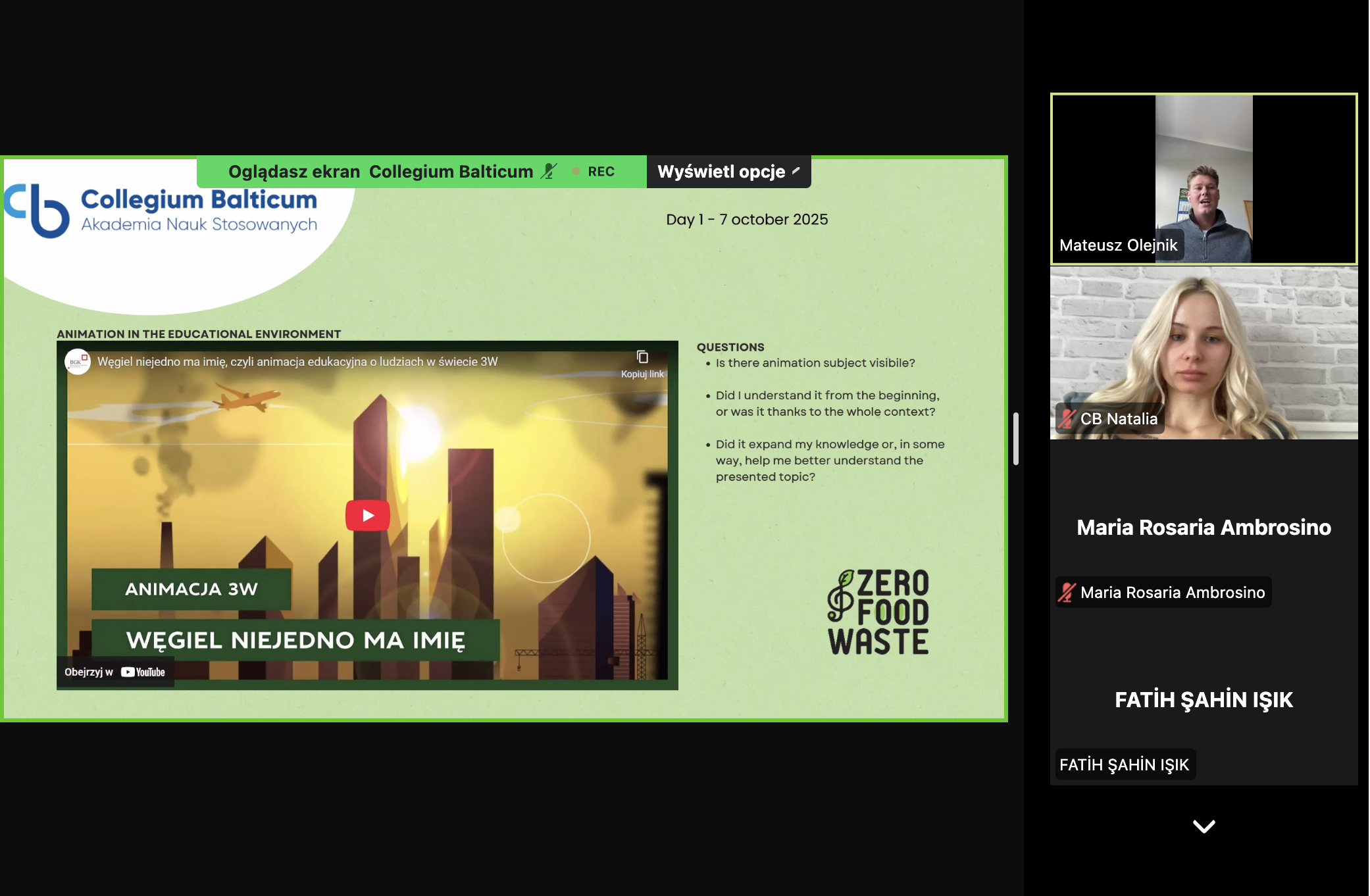 3rd Virtual LTT: Preparing Our Educational Animations