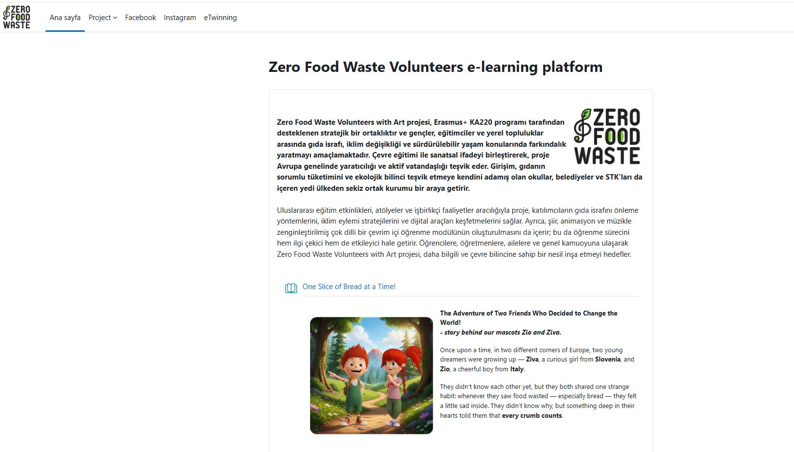 Zero Food Waste E-Module